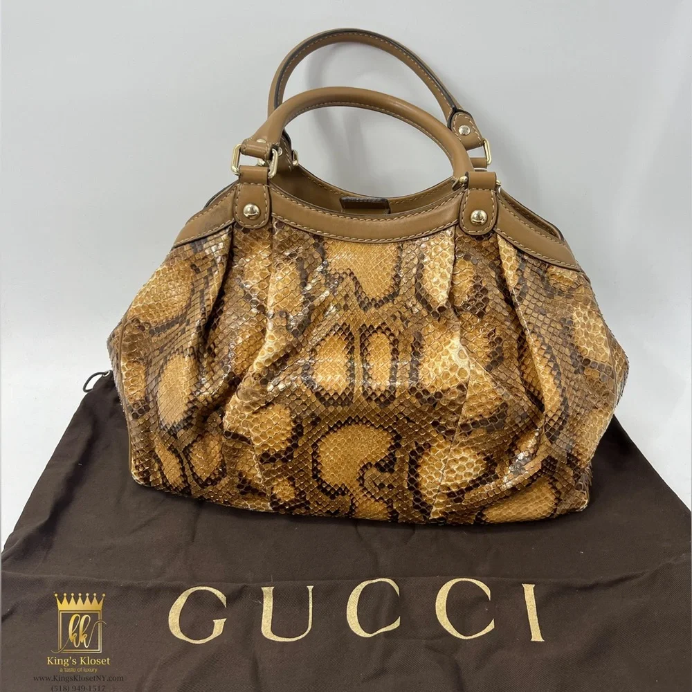 Gucci Python bag - Picture 1 of 16